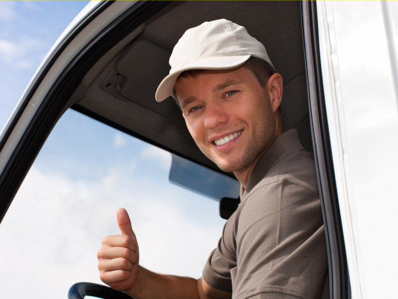 Driver in a Mobile Shredding Truck for Absolute Data Shredding in Oklahoma